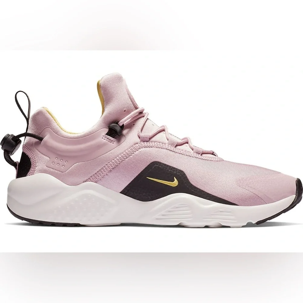 Nike Air Huarache City Move Plum Chalk Running Shoes AO3172-500 Women's Size 7
